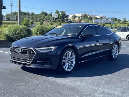 Firmament Blue Metallic 2023 Audi A7 Prestige 55 TFSI quattro S tronic
