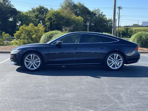 Firmament Blue Metallic 2023 Audi A7 Prestige 55 TFSI quattro S tronic