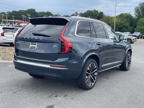 Denim Blue Metallic 2026 Volvo XC90 Ultra, B6 AWD Gas (mild hybrid), Gasoline, Bright, 7 Seats
