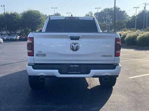 Ivory White Tri-Coat Pearlcoat 2020 RAM 1500 Longhorn