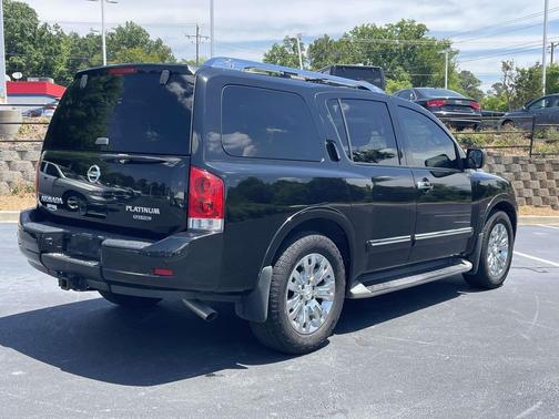 Magnetic Black 2015 Nissan Armada Platinum