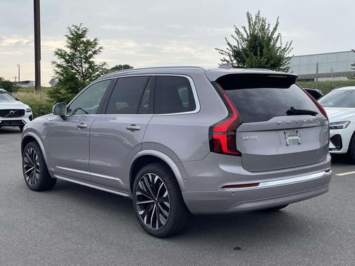 Aurora Silver 2026 Volvo XC90 Plug-In Hybrid Ultra, T8 AWD, Electric/Gasoline, Bright, 7 Seats