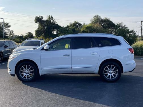 Summit White 2017 Buick Enclave Leather