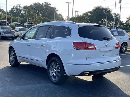 Summit White 2017 Buick Enclave Leather