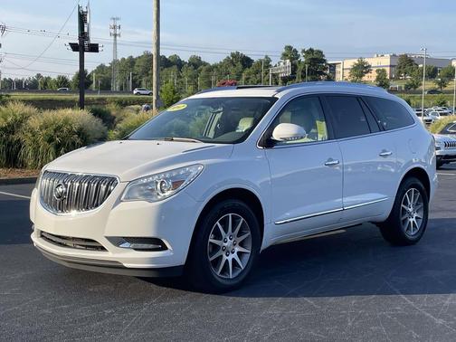 Summit White 2017 Buick Enclave Leather
