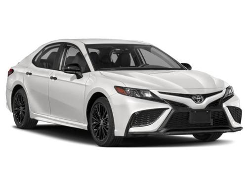 Midnight Black Metallic 2021 Toyota Camry SE