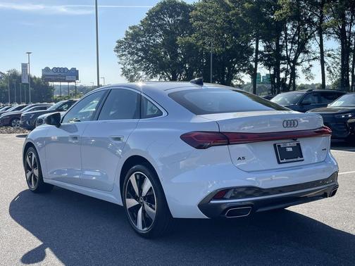 White 2025 Audi A5 Prestige TFSI quattro S tronic