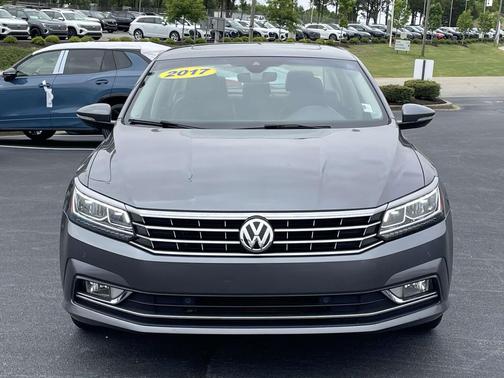 Platinum Gray Metallic 2017 Volkswagen Passat 1.8T SEL Premium
