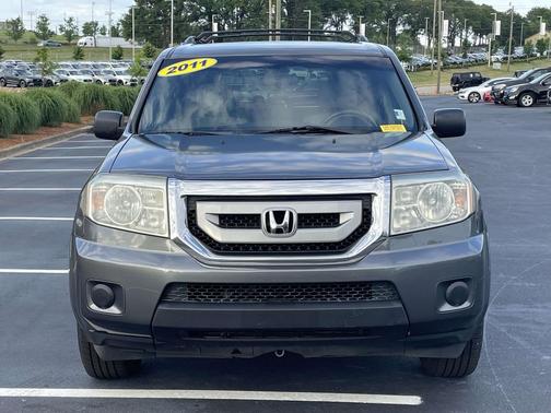 Polished Metal Metallic 2011 Honda Pilot LX