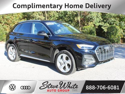 Black 2021 Audi Q5 45 Prestige