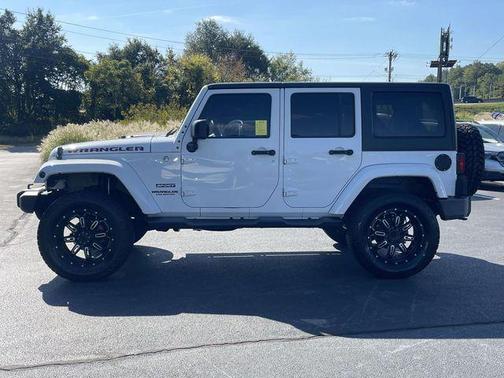 Bright White Clearcoat 2015 Jeep Wrangler Unlimited Sport
