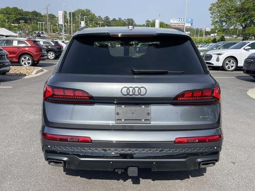 Gray 2026 Audi Q7 55 Prestige