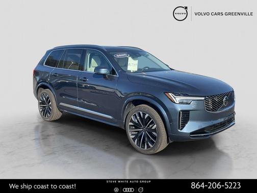 2026 Volvo XC90 Ultra, B6 AWD Gas (mild hybrid), Gasoline, Bright, 7 Seats