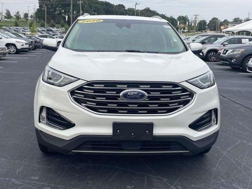 Star White Metallic Tri-Coat 2020 Ford Edge SEL