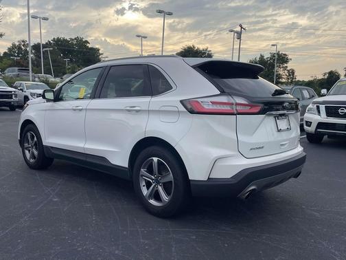 Star White Metallic Tri-Coat 2020 Ford Edge SEL