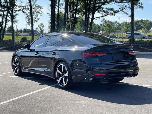 Mythos Black Metallic 2023 Audi A5 Sportback 45 S Line Prestige