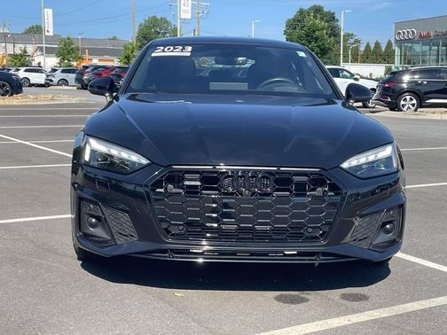 Mythos Black Metallic 2023 Audi A5 Sportback 45 S Line Prestige