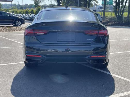 Mythos Black Metallic 2023 Audi A5 Sportback 45 S Line Prestige