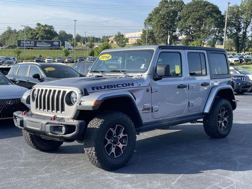 Billet Silver Metallic Clearcoat 2018 Jeep Wrangler Unlimited Rubicon