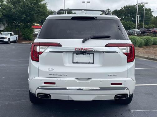 White Frost Tricoat 2021 GMC Acadia Denali