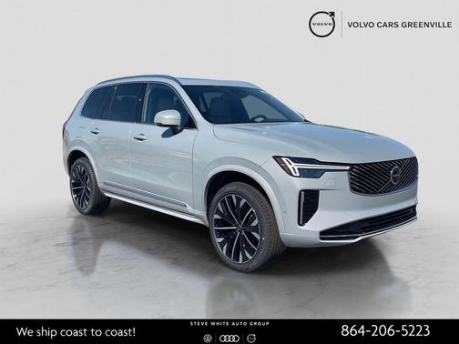 2026 Volvo XC90 Plus, B6 AWD Gas (mild hybrid), Gasoline, Bright, 7 Seats
