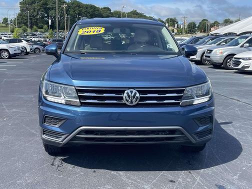Blue 2019 Volkswagen Tiguan 2.0T SE