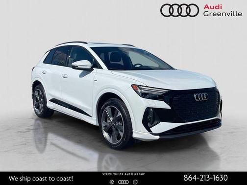 Glacier White Metallic 2023 Audi Q4 e-tron Prestige 50 quattro