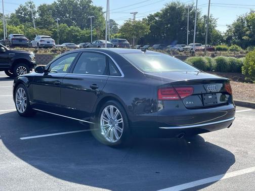 Gray 2011 Audi A8 Base