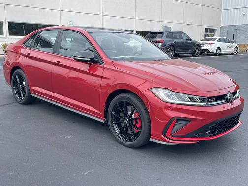 Red 2026 Volkswagen Jetta GLI 2.0T Autobahn