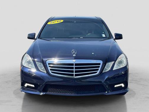 Blue 2010 Mercedes-Benz E-Class 4MATIC