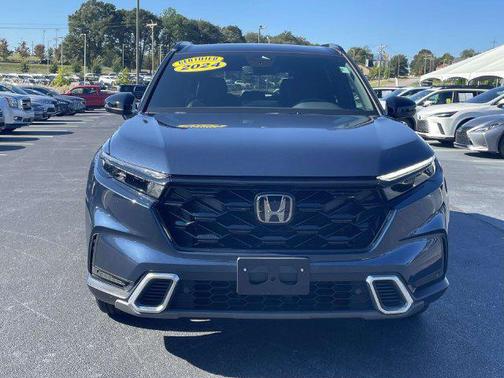 Blue 2024 Honda CR-V Hybrid Sport Touring AWD