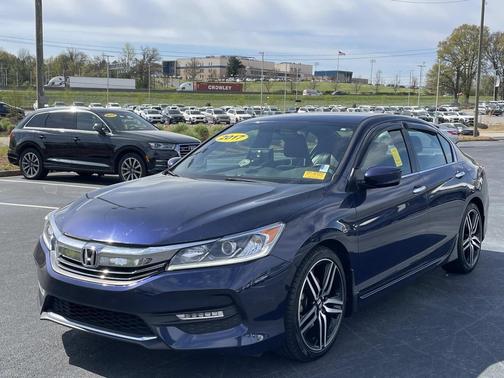 Crystal Black Pearl 2017 Honda Accord Sport SE