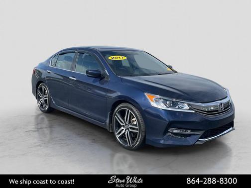 Crystal Black Pearl 2017 Honda Accord Sport SE