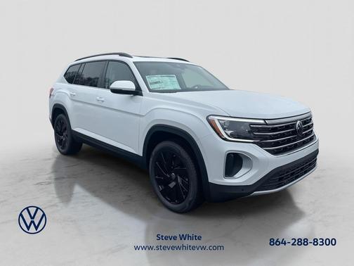 White 2026 Volkswagen Atlas 2.0T SE w/Technology