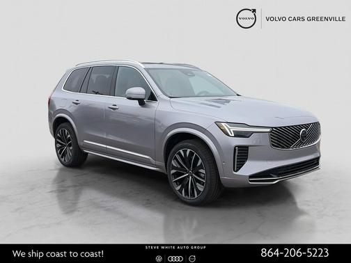 2026 Volvo XC90 Plus, B6 AWD Gas (mild hybrid), Gasoline, Bright, 7 Seats