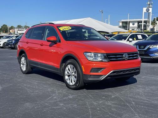 Habanero Orange Metallic 2018 Volkswagen Tiguan 2.0T SEL