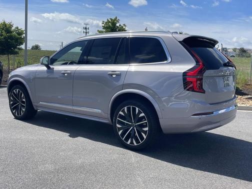 Aurora Silver 2026 Volvo XC90 Plus, B6 AWD Gas (mild hybrid), Gasoline, Bright, 7 Seats
