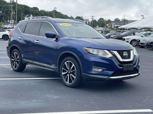 Caspian Blue Metallic 2019 Nissan Rogue SL