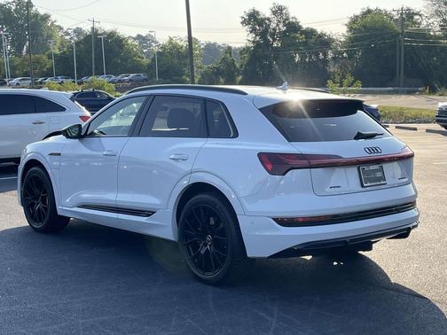 Glacier White Metallic 2023 Audi e-tron Premiumwe