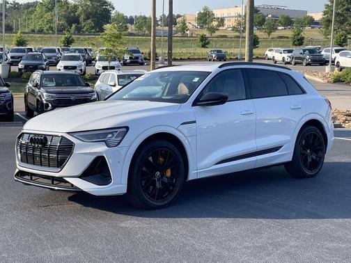 Glacier White Metallic 2023 Audi e-tron Premiumwe