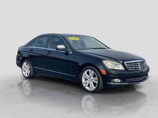 Black 2008 Mercedes-Benz C-Class Sport