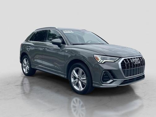 Chronos Gray Metallic 2022 Audi Q3 45 S line Premium Plus