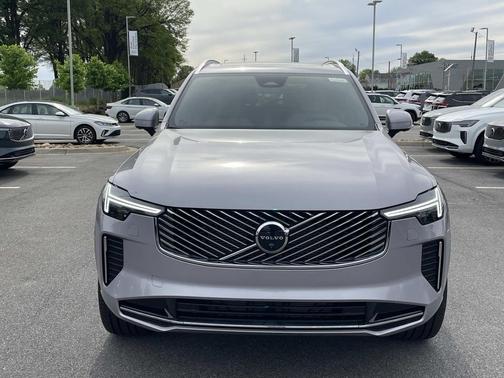 Aurora Silver 2026 Volvo XC90 Plus, B6 AWD Gas (mild hybrid), Gasoline, Bright, 7 Seats