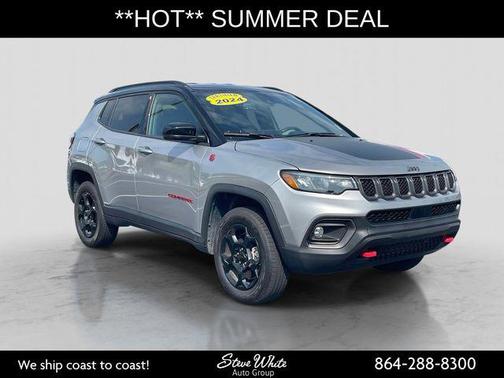 Black Clearcoat 2024 Jeep Compass Trailhawk