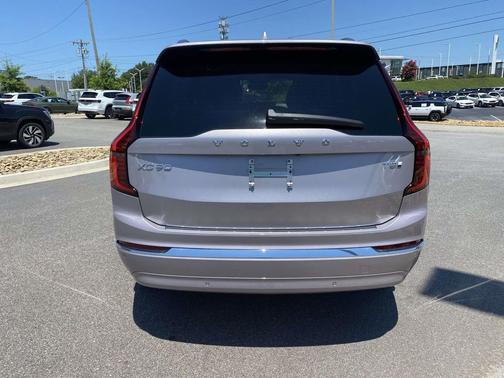 Aurora Silver 2026 Volvo XC90 Plug-In Hybrid Plus, T8 AWD, Electric/Gasoline, Bright, 7 Seats