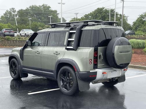 Pangea Green Metallic 2023 Land Rover Defender 110 SE