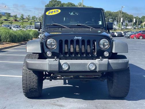 Black Clearcoat 2015 Jeep Wrangler Unlimited Rubicon