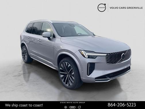 2026 Volvo XC90 Plus, B6 AWD Gas (mild hybrid), Gasoline, Bright, 7 Seats