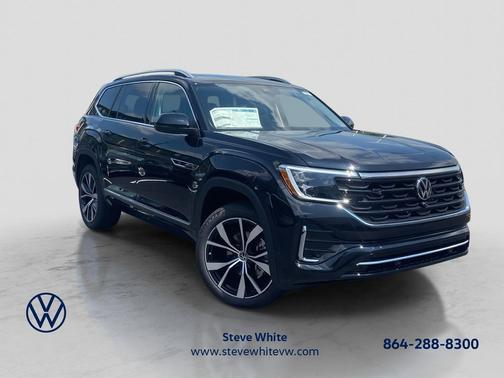 Deep Black Pearl 2026 Volkswagen Atlas 2.0T SEL Premium R-Line 4MOTION