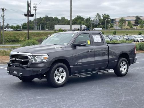 Granite Crystal Metallic Clearcoat 2021 RAM 1500 Big Horn/Lone Star